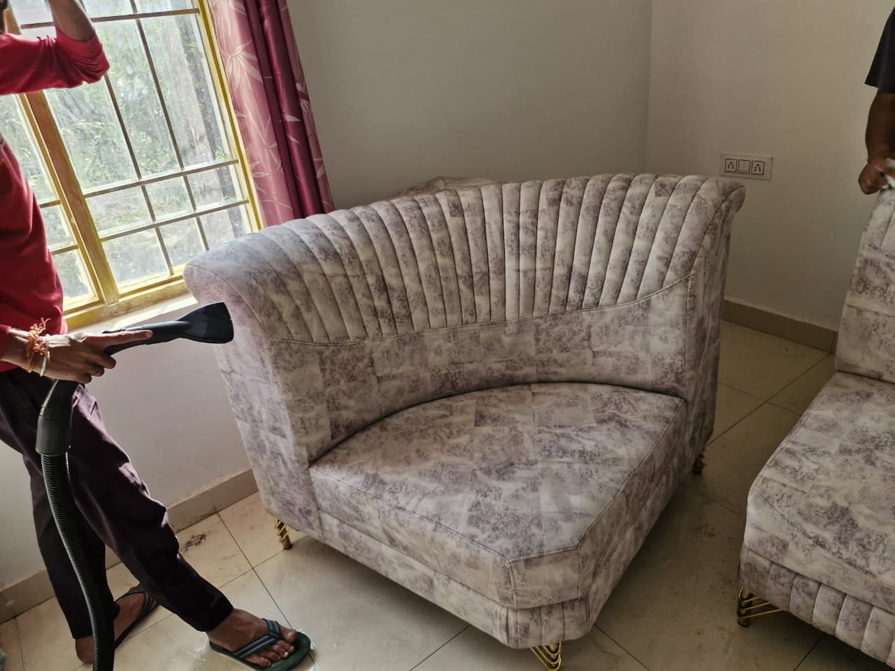 Quick Sofa Dry Cleaning Work